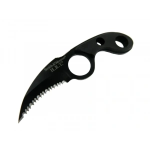 W Hrt2 Tırtıklı Karambit 17 Cm - Özel Kılıflı