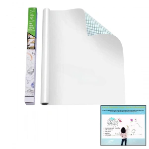 YAPIŞKANLI BEYAZ TAHTA PVC FOLYO STİCKER - KALEM 60X200CM (5047)