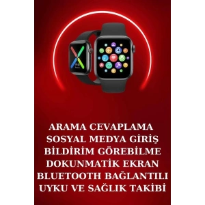 Mey İthalat® Yeni Nesil Akıllı Saat ve Ucuz Kaliteli Bluetooth Kablosuz Kulaklık Amoled Ekran