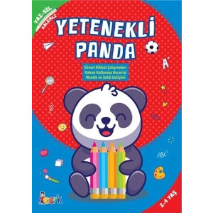 Yetenekli Panda - Yaz-Sil-Kalemli