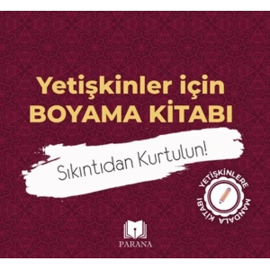 Yetişkinler İçin Boyama Kitabı-Mandala