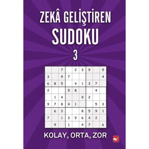 Zeka Geliştiren Sudoku 3 - Kolay - Orta - Zor