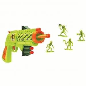 Mey İthalat® Zombie Hunter 9 Mermili Sünger Dart Atan Silah 31 cm