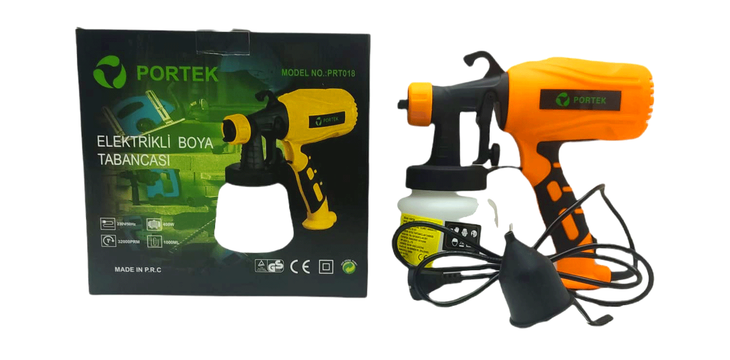 ELEKTRİKLİ BOYA TABANCASI 1000 ML.400W PRT-018 (5047)