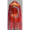 Kırmızı Ayyıldız Pullu Damat Şalı