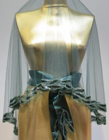 Balık Sırtı Kına Örtüsü