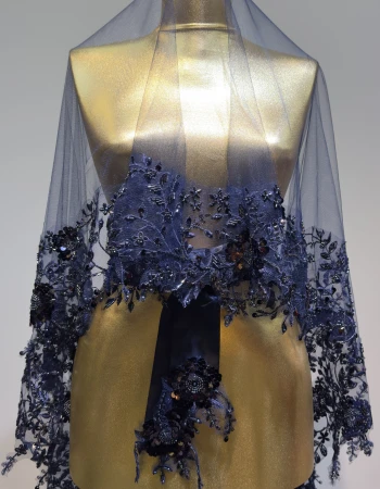 Gül Model Kına Örtüsü