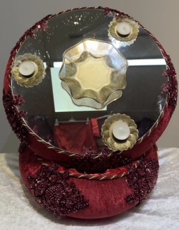 Aplikli Hürrem Tepsi Ve Sepet