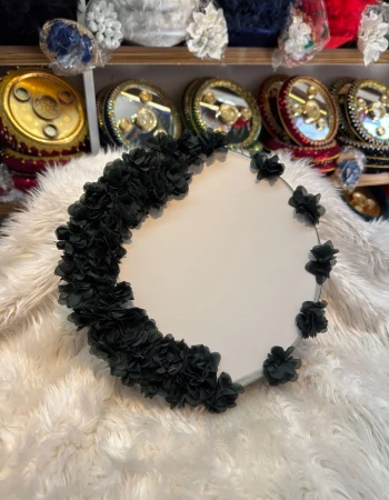 Hilal Lazer Çiçekli Gelin Tefi