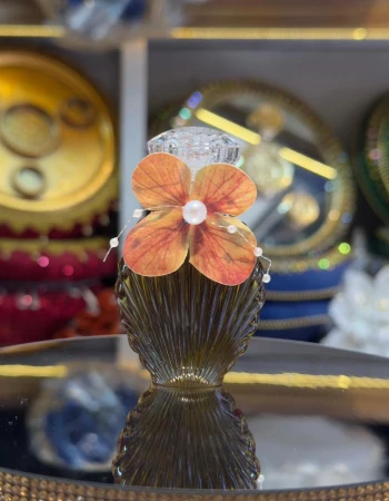 Oval Çiçekli Hediyelik Kolonya 12 Adet