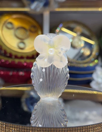 Oval Çiçekli Hediyelik Kolonya 12 Adet