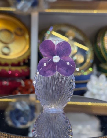 Oval Çiçekli Hediyelik Kolonya 12 Adet