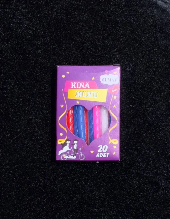 Kına Mumu 20 Adet