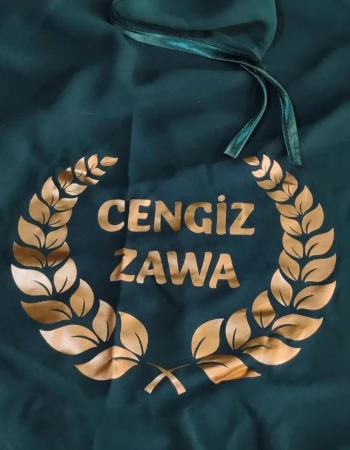Zeytin Dalı Motif İsimli Damat Şalı
