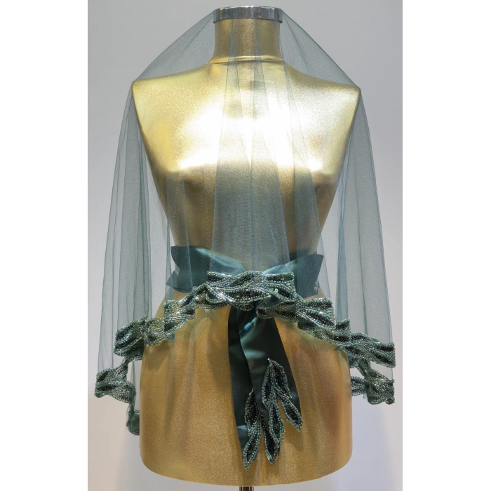 Balık Sırtı Kına Örtüsü