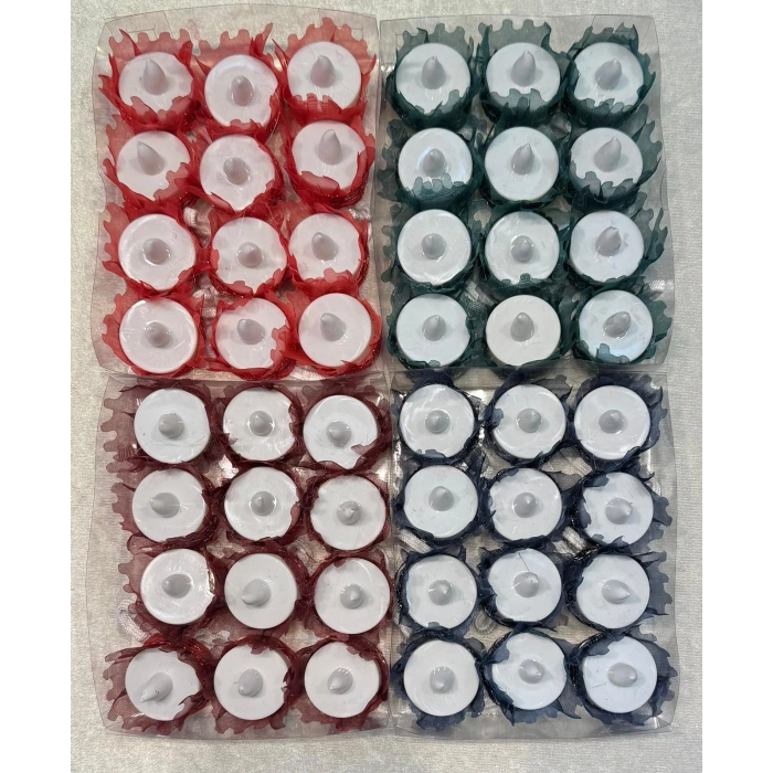 Işıklı El Mumu 12 Adet