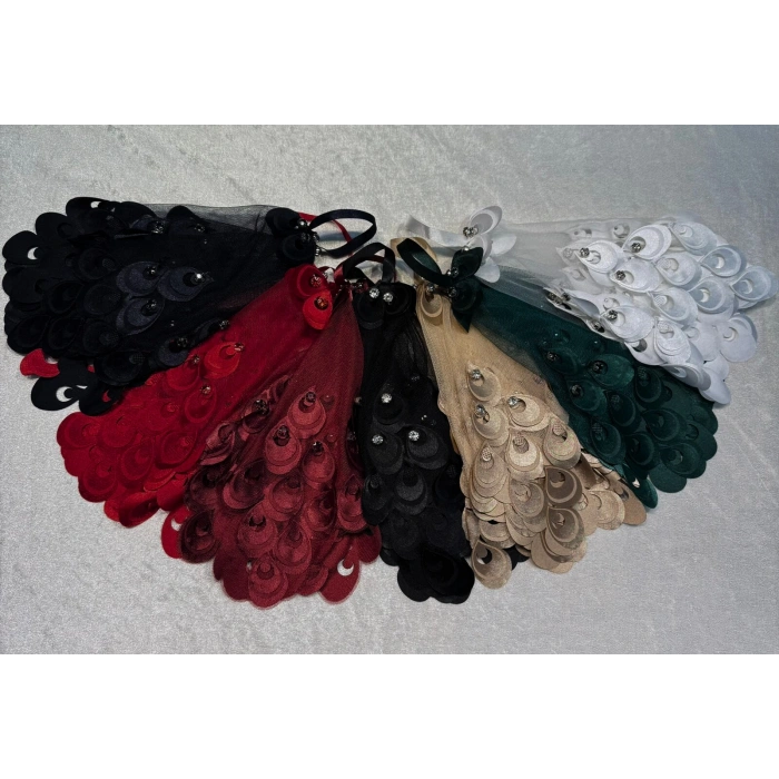 Tavus kuşu Gelin Mendili 1 Adet