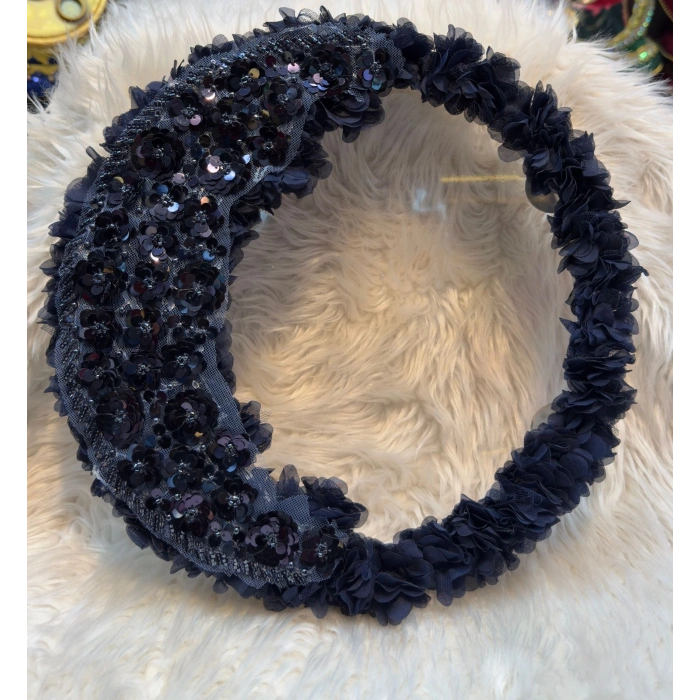 Lüks Hilal Aplikli Şeffaf Tef