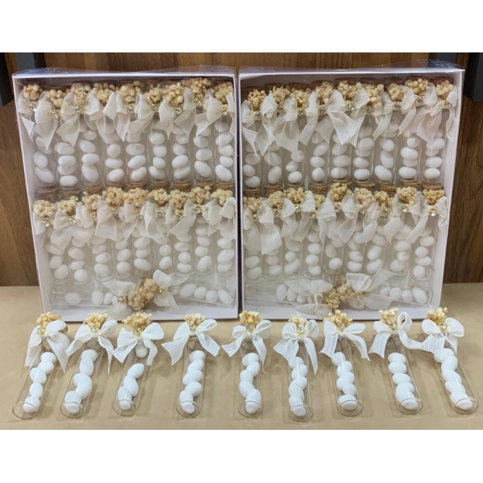 Cam Şişe Tüp Şeker