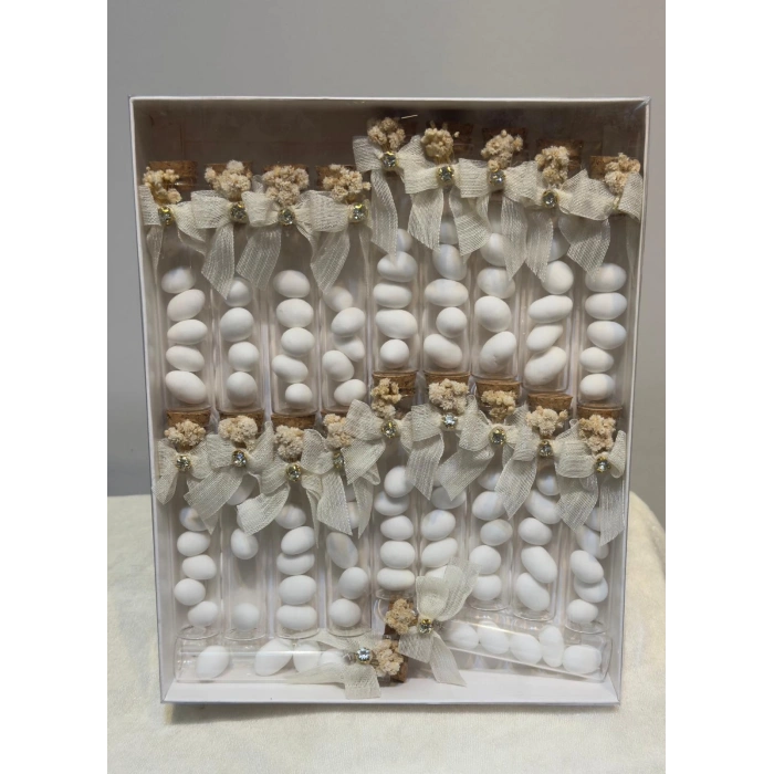 Cam Şişe Tüp Şeker