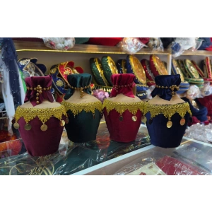 Kadife Sarı Pullu Testi 1 Adet