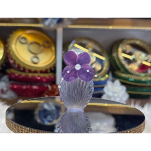 Oval Çiçekli Hediyelik Kolonya 12 Adet