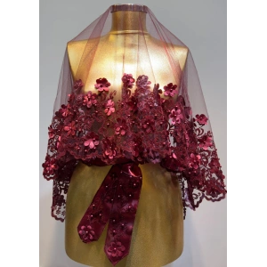 İncili Papatya Kına Örtüsü