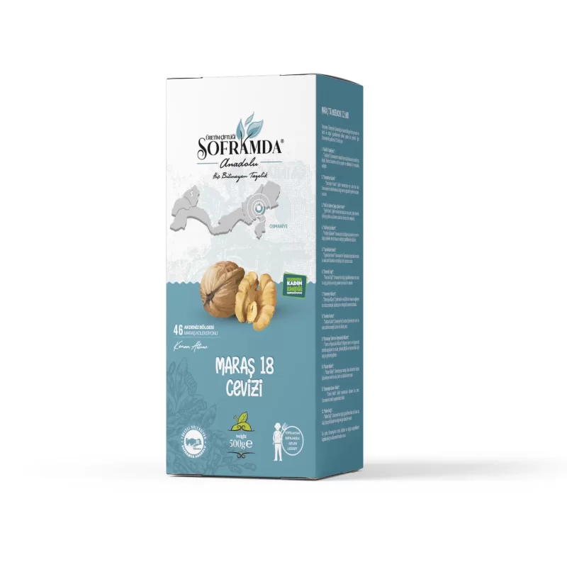 Soframda Maraş 18 Cevizi İçi- 500 G - Mihman Kutusu