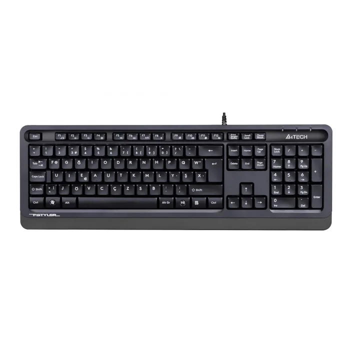 A4 Tech Fk10 F Usb Fsytyler Gri Tr Fn-Multimedya Klavye