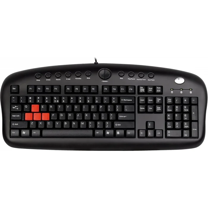 A4 Tech Kb-28G Siyah Usb Multımedya Gamer Klavye