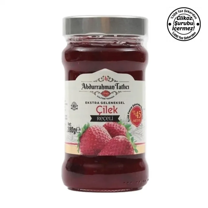 Abdurrahman Tatlıcı Reçel Çilek 380 Gram