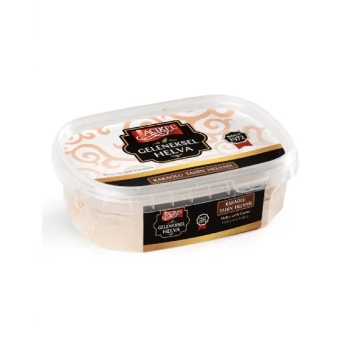 Açıkel Helva Sade Plastik Kutu 350 Gram