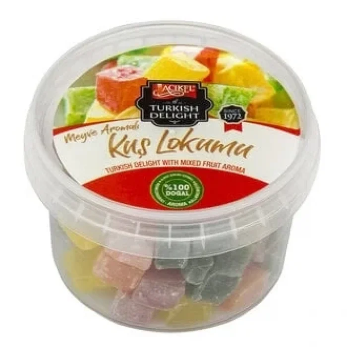 Açıkel Kuş Lokumu Meyveli 140 Gram