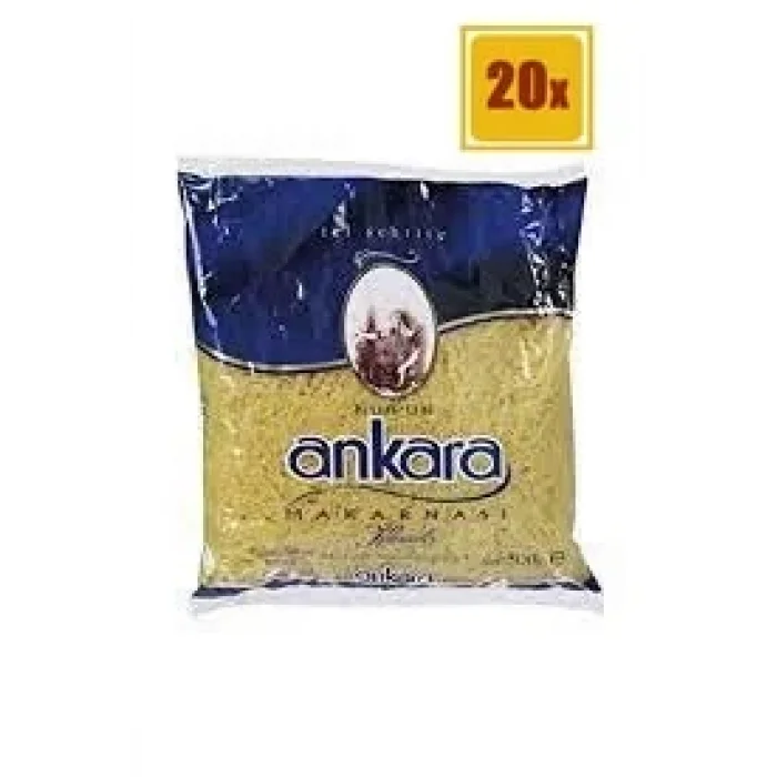 Ankara Makarna Tel Şehri 500 Gram  x 20 Adet