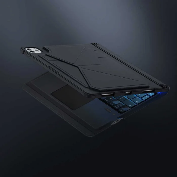 Apple iPad Pro 11 2020 (2.Nesil) Benks Multifunctional Kablosuz Klavyeli Kılıf