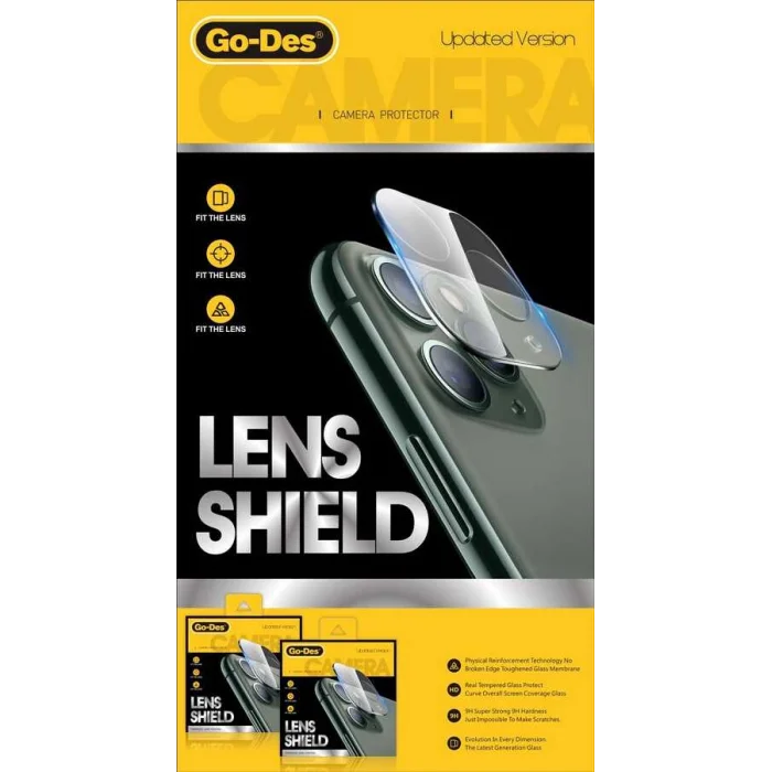 Apple iPhone 11 Pro Max Go Des Lens Shield Kamera Lens Koruyucu