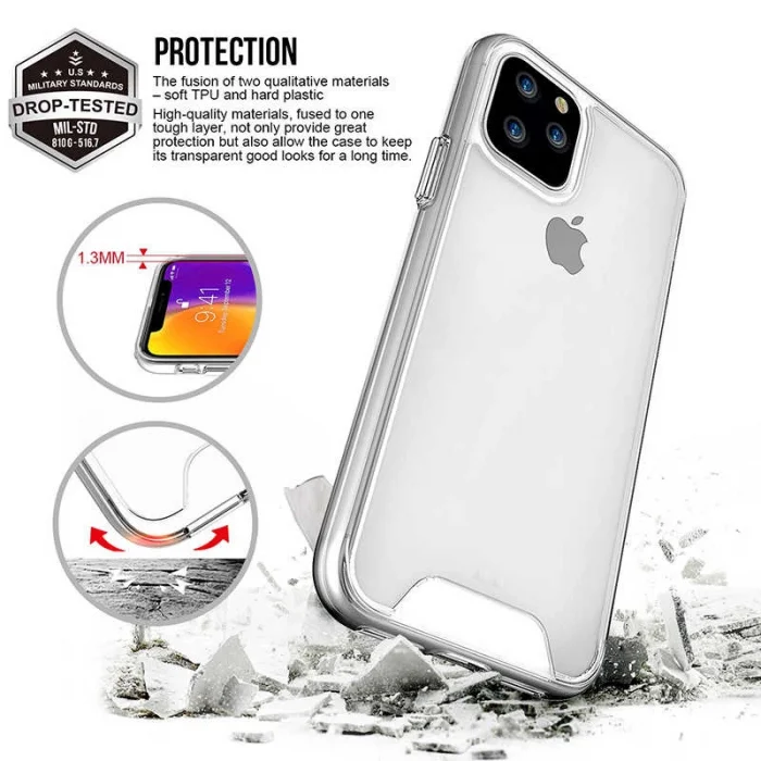 Apple iPhone 11 Pro Max Kılıf Zore Gard Silikon
