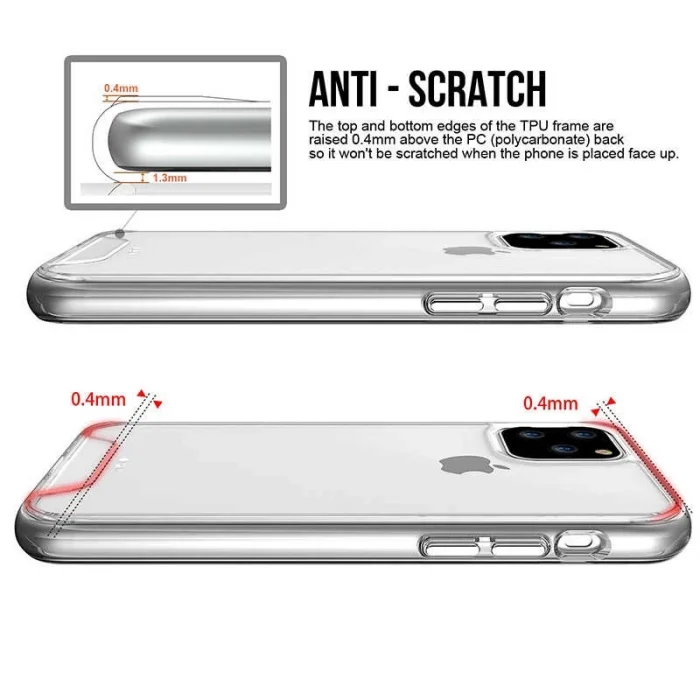 Apple iPhone 11 Pro Max Kılıf Zore Gard Silikon