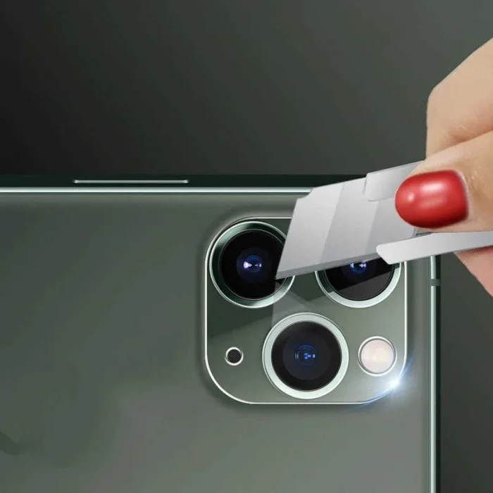 Apple iPhone 11 Pro Max Zore 3D Full Kamera Koruyucu