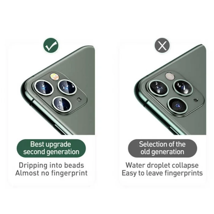 Apple iPhone 11 Pro Max Zore Nano Kamera Koruyucu
