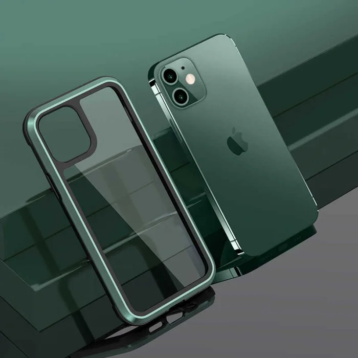 Apple iPhone 12 Kılıf ​​​​​Wiwu Defens Armor Kapak