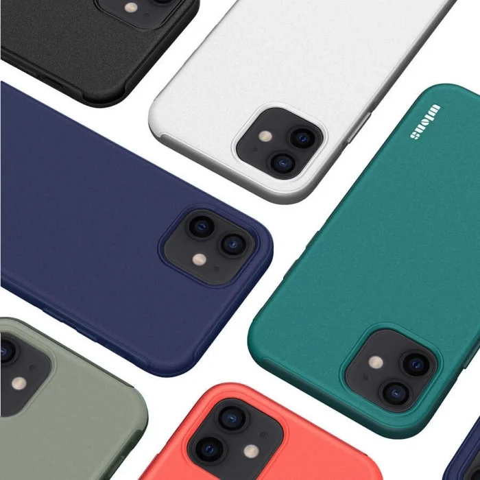 Apple iPhone 12 Kılıf Wlons Hill Kapak