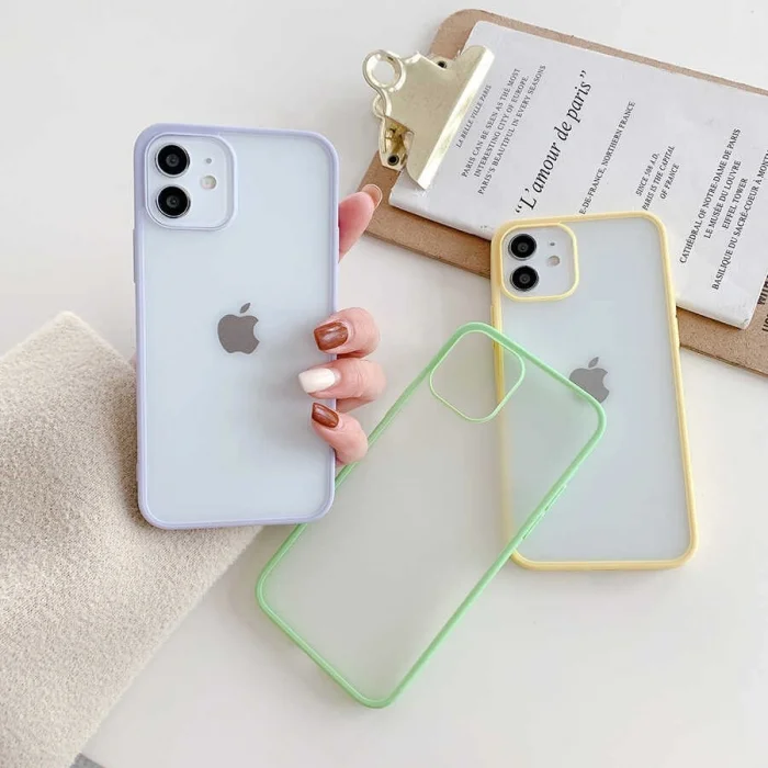Apple iPhone 12 Kılıf Zore Mess Kapak