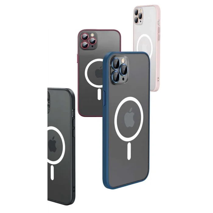 Apple iPhone 12 Kılıf Zore Mokka Wireless Kapak