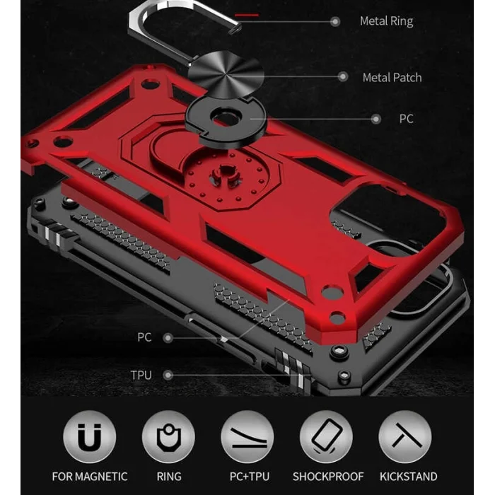 Apple iPhone 12 Mini Kılıf Zore Vega Kapak