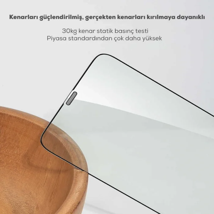 Apple iPhone 12 Pro ​Benks 0.3mm V Pro Dust Proof Green Light Ekran Koruyucu