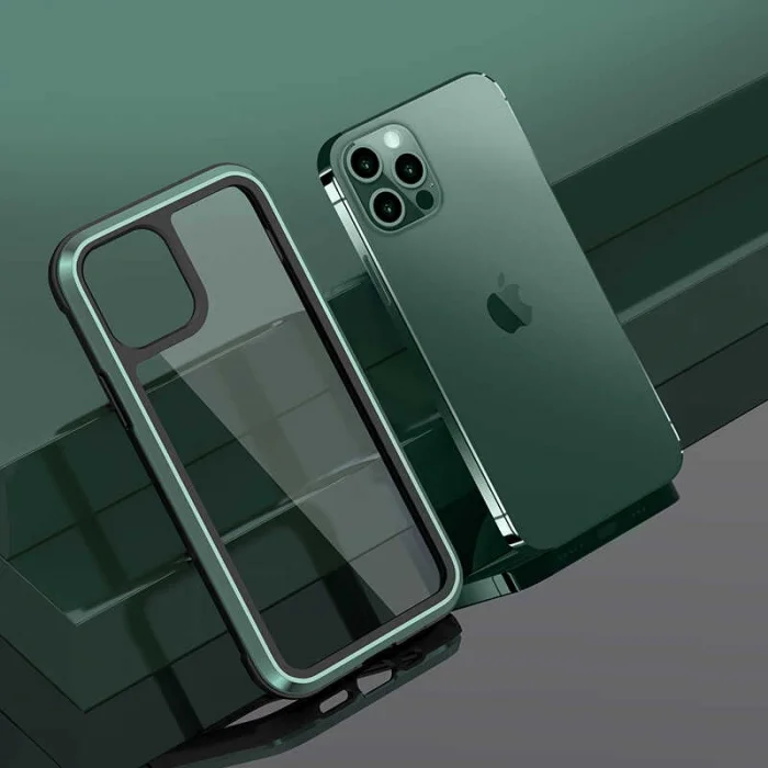 Apple iPhone 12 Pro Max Kılıf ​​​​​Wiwu Defens Armor Kapak