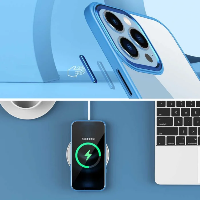 Apple iPhone 12 Pro Max Kılıf Zore Krom Kapak