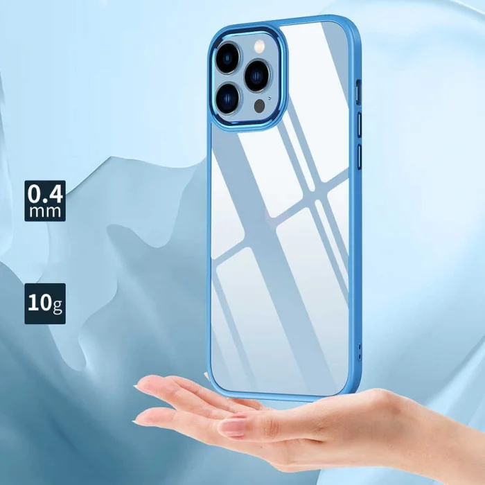 Apple iPhone 12 Pro Max Kılıf Zore Krom Kapak