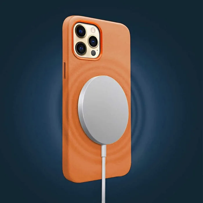 Apple iPhone 13 Pro Max Kılıf Wiwu M-safe Magnetic Kapak